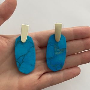 Kendra Scott Turquoise Aragon Earrings
